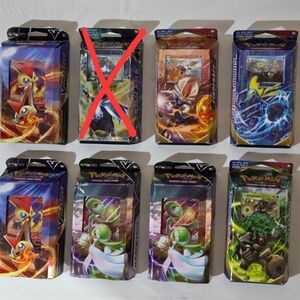 Unopened Pokémon theme decks!